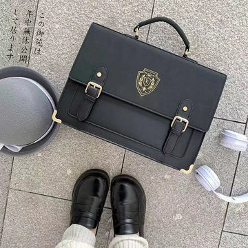 Qfdian Preppy JK Y2k Aesthetic Fashion Casual Women Handbags All Match Girls School Backpacks Korean Simple Shoulder Crossbody Bags